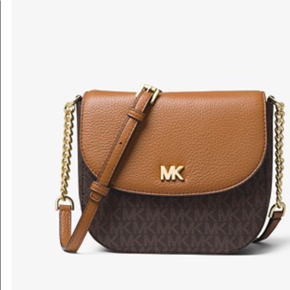 Michael Kors Mott Logo Dome Crossbody